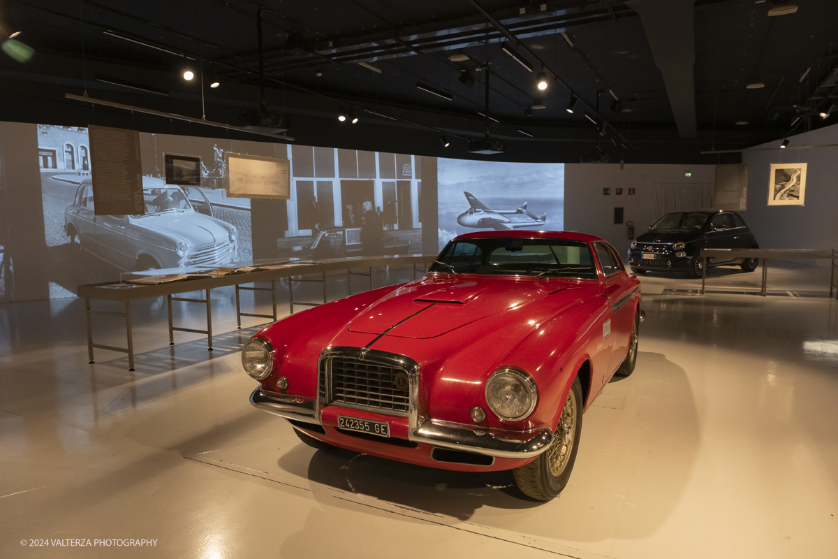 _DSF9464.jpg - Turin. Turin. On the occasion of the 125th anniversary of the foundation of FIAT, the MAUTO - National Automobile Museum presents the exhibition 125 TIMES FIAT. Modernity through the FIAT imagination that traces the long and fascinating history of the Turin car factory. Fiat 8V, 1952