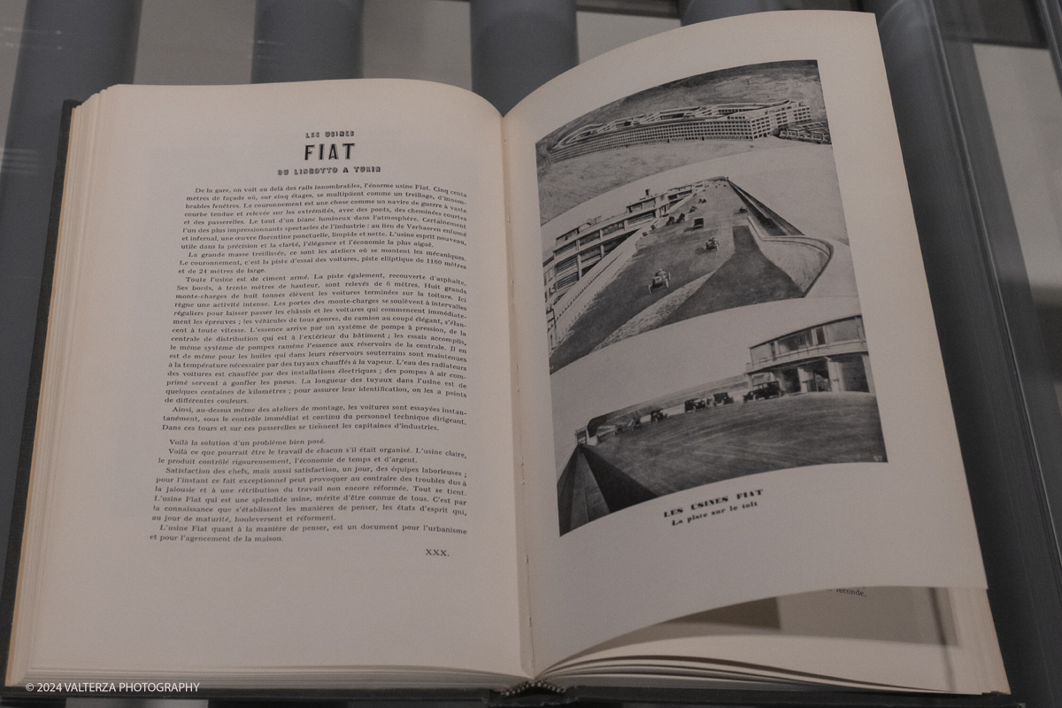 _DSF9480.jpg - Turin. Turin. On the occasion of the 125th anniversary of the foundation of FIAT, the MAUTO - National Automobile Museum presents the exhibition 125 TIMES FIAT. Modernity through the FIAT imagination that traces the long and fascinating history of the Turin car factory. Paper documentation of FIAT history