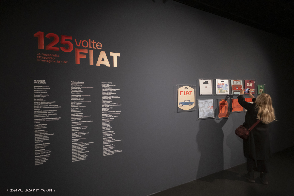 _DSF9625.jpg - Turin. Turin. On the occasion of the 125th anniversary of the foundation of FIAT, the MAUTO - National Automobile Museum presents the exhibition 125 TIMES FIAT. Modernity through the FIAT imagination that traces the long and fascinating history of the Turin car factory. Visiting the exhibition