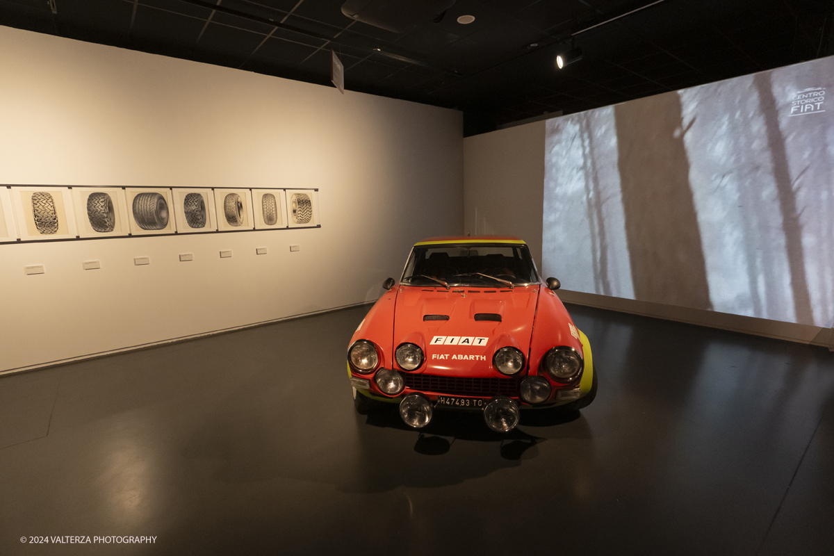 _DSF9645.jpg - Turin. Turin. On the occasion of the 125th anniversary of the foundation of FIAT, the MAUTO - National Automobile Museum presents the exhibition 125 TIMES FIAT. Modernity through the FIAT imagination that traces the long and fascinating history of the Turin car factory. Fiat Abarth 124 rally