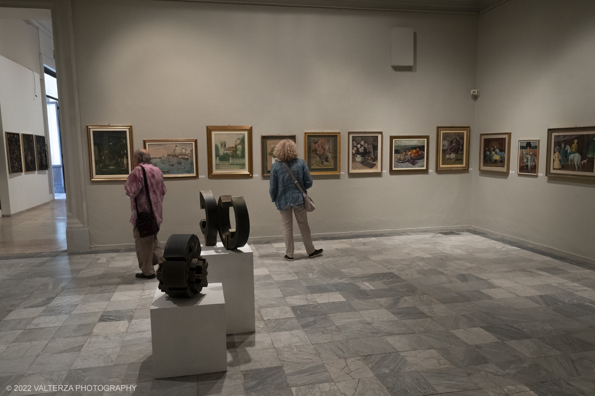 _DSF5491.jpg - 16/09/2022. Torino. Questâ€™anno per la societÃ  Promotrice Belle Arti di Torino ricorre il centottantesimo anno della fondazione. Nella foto in visita alla mostra