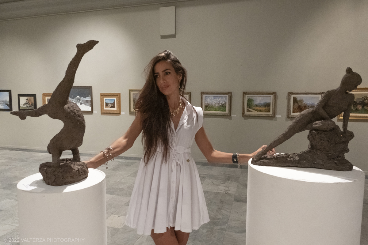 _DSF5698.jpg - 16/09/2022. Torino. Questâ€™anno per la societÃ  Promotrice Belle Arti di Torino ricorre il centottantesimo anno della fondazione. Nella foto l'artista Lisena Ares con le sue sculture.