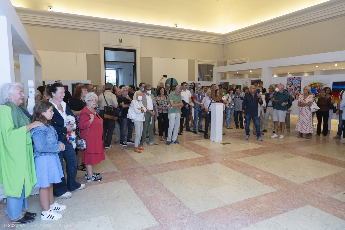 _X9B2258.jpg - 16/09/2022. Torino. Questâ€™anno per la societÃ  Promotrice Belle Arti di Torino ricorre il centottantesimo anno della fondazione. Nella foto un momento dell'inaugurazione della mostra