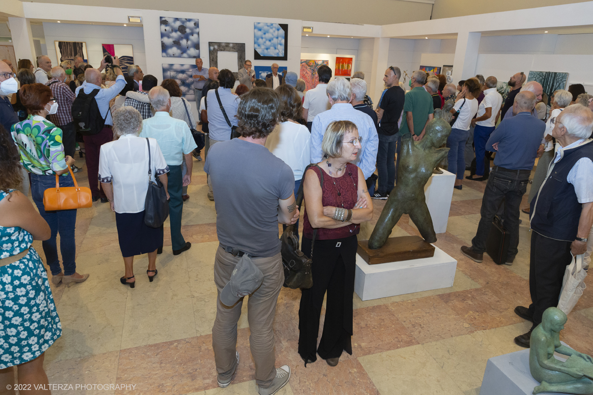 _X9B2262.jpg - 16/09/2022. Torino. Questâ€™anno per la societÃ  Promotrice Belle Arti di Torino ricorre il centottantesimo anno della fondazione. Nella foto un momento dell'inaugurazione della mostra