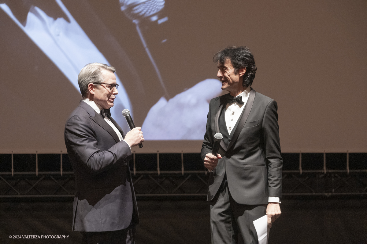 _DSF4333.jpg - TURIN, ITALY - NOVEMBER 22: Matthew Broderick , with Giulio Bove, Director of the festival attend the 42nd Torino Film Festival 2024 Opening Ceremony and receives the Stella della Mole award