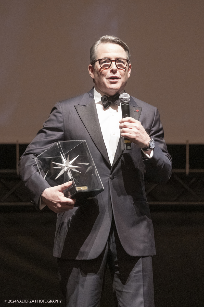 _DSF4371.jpg - TURIN, ITALY - NOVEMBER 22: Matthew Broderick attend the 42nd Torino Film Festival 2024 Opening Ceremony and receives the Stella della Mole award