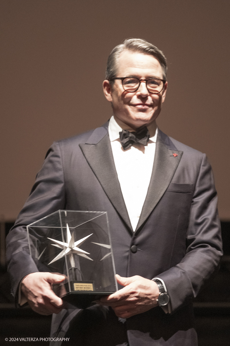 _DSF4383.jpg - TURIN, ITALY - NOVEMBER 22: Matthew Broderick attend the 42nd Torino Film Festival 2024 Opening Ceremony and receives the Stella della Mole award