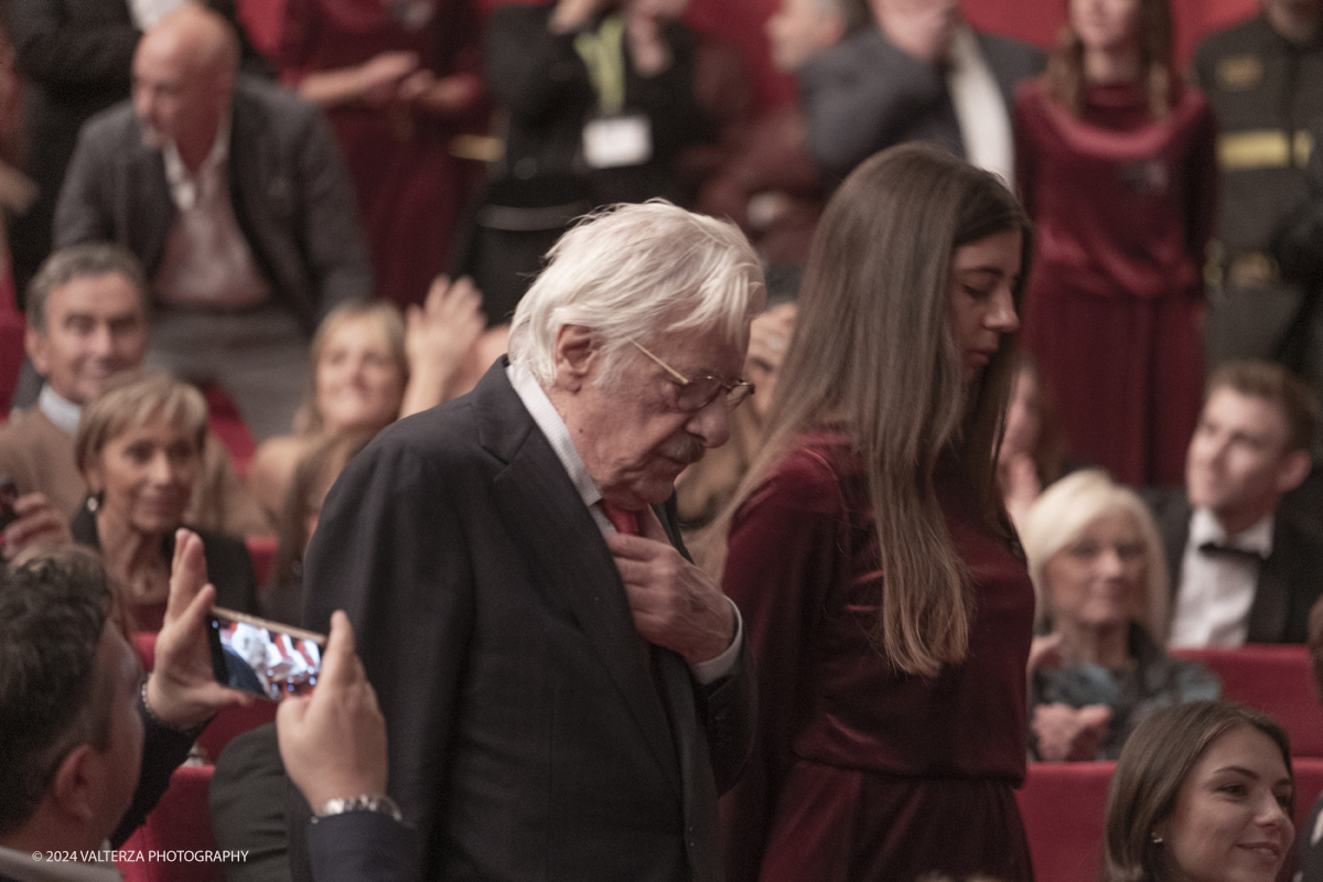 _DSF4500.jpg - TURIN, ITALY - NOVEMBER 22: Giancarlo Giannini attend the 42nd Torino Film Festival 2024 Opening Ceremony and receives the Stella della Mole award