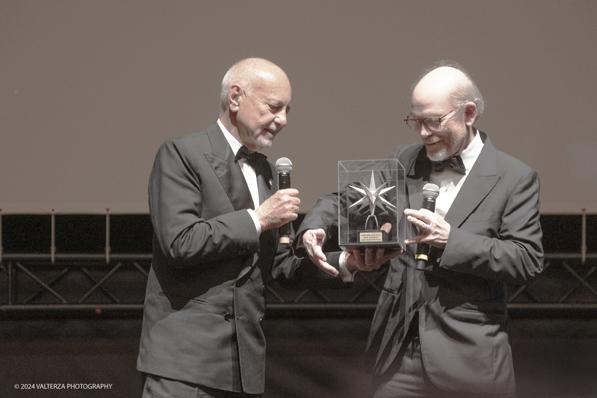 _DSF4930.jpg - TURIN, ITALY - NOVEMBER 22: Ron Howard attend the 42nd Torino Film Festival 2024 Opening Ceremony and receives the Stella della Mole award  from Enzo Ghigo