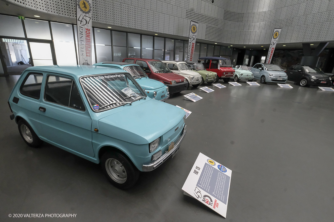 _DSF5150.jpg - 18/06/2020.Torino.  Il MAUTO dedica la prima mostra post lockdown alla mitica Fiat 500. Nella foto la cosiddetta "piazza del MAUTO" sede della mostra