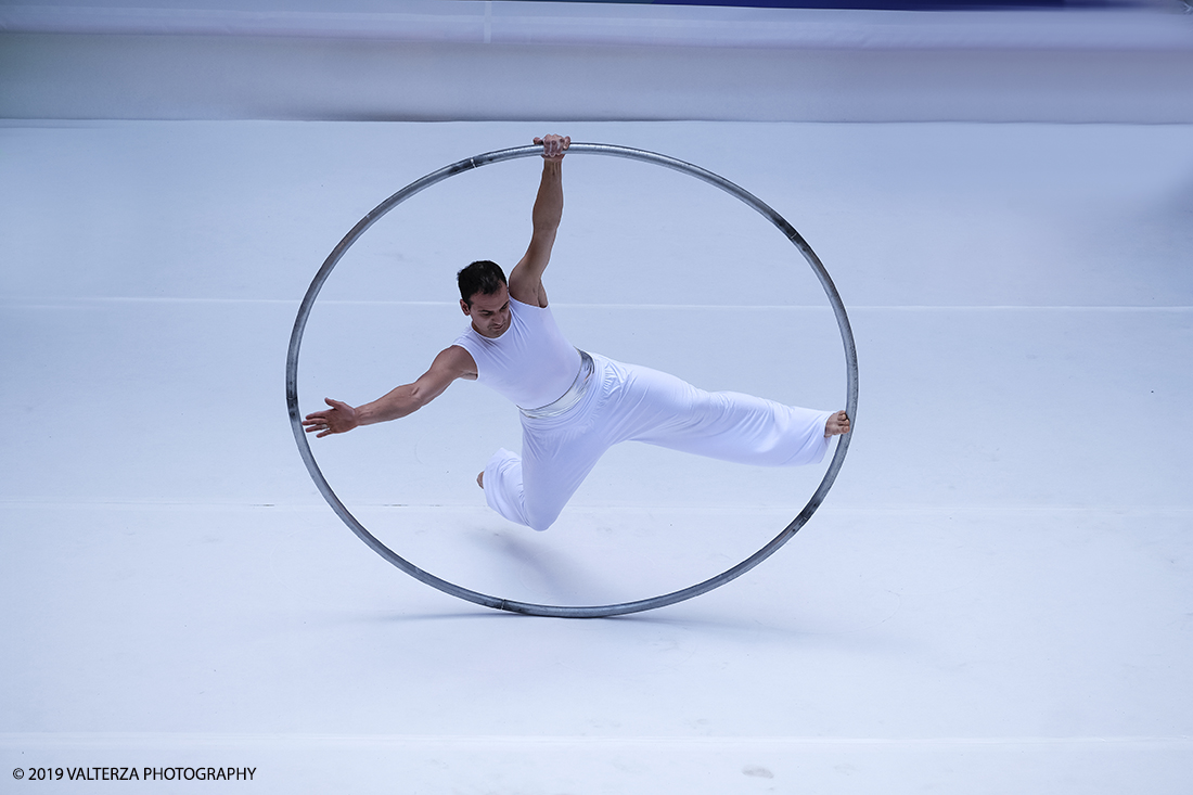 DSCF7287.jpg - 4/06/2019.Torino, Cerimonia di accensione della fiaccola del sapere della 30esima Universiade Estiva Napoli 2019. Nella foto  coreografia della cerimonia di presentazione del progetto