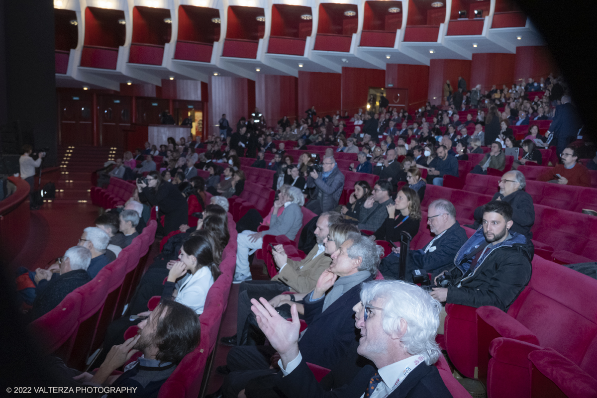 _DSF9261.jpg - 25/11/2022. Torino. Teatro Regio,  l'inaugurazione del 40mo TFF. Nella foto il pubblco del Teatro Regio presente all'evento