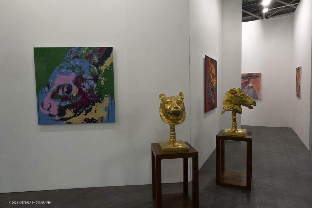 _DSF3773.jpg - Artissima is held in Lingotto Fiere Turin on 3 to 5 November 2023 showing the companies news of Italy and internationals related to sectors contemporary art. Gallery: Tang Contemporary Art, Beijing  CHN, Seoul KOR, Hong Kong HKG, Bangkok THAI