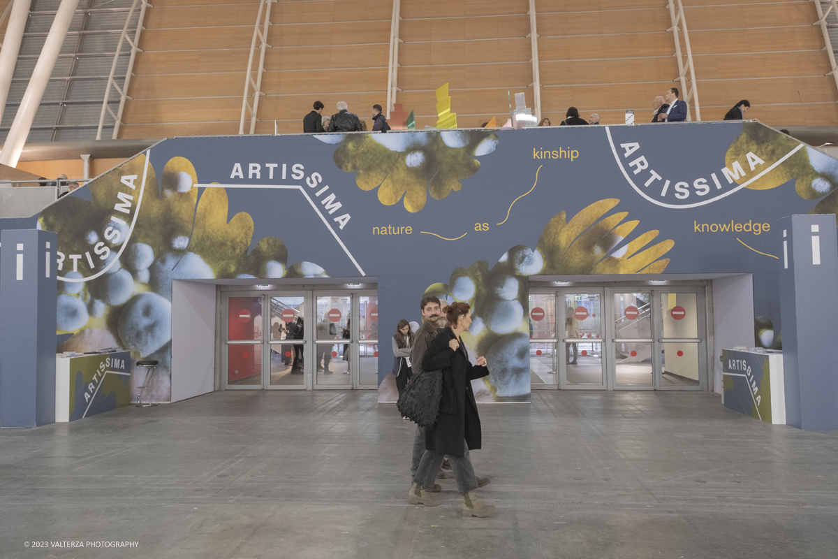 _DSF4187.jpg - Artissima is held in Lingotto Fiere Turin on 3 to 5 November 2023 showing the companies news of Italy and internationals related to sectors contemporary art. Entrance