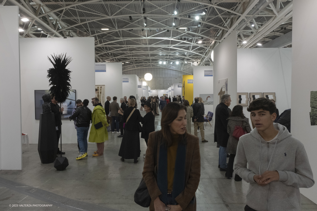 _DSF4514.jpg - Artissima is held in Lingotto Fiere Turin on 3 to 5 November 2023 showing the companies news of Italy and internationals related to sectors contemporary art. Visitors