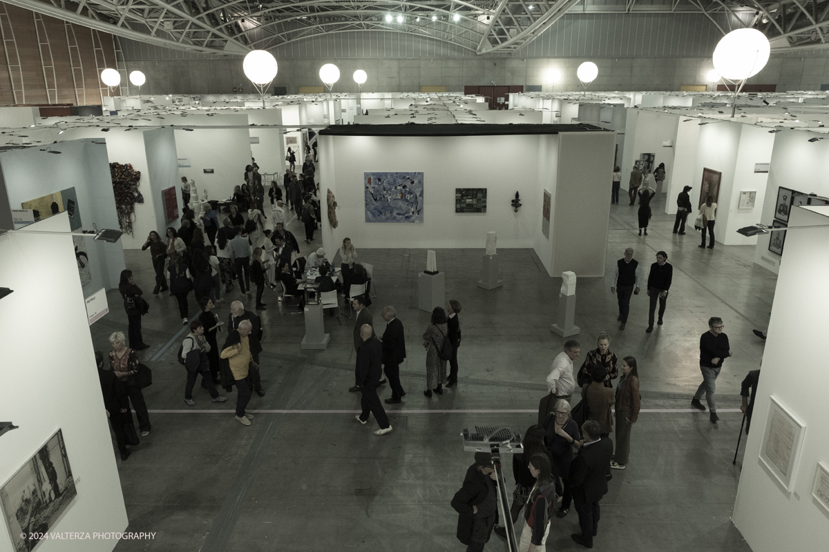 _DSF7359.jpg - Turin. Artissima is Italyâ€™s most important contemporary art fair. In 2024 Artissima welcomes 189 participating Italian and international galleries. The theme of the edition is The Era of Daydreaming .Inside Oval  the location that hosts the exhibition