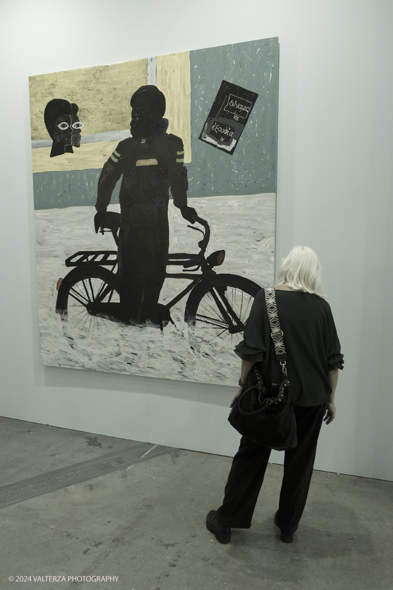 _DSF7496.jpg - Turin. Artissima is Italyâ€™s most important contemporary art fair. In 2024 Artissima welcomes 189 participating Italian and international galleries. The theme of the edition is The Era of Daydreaming. Gallery  Primo Marella, Milano Italy