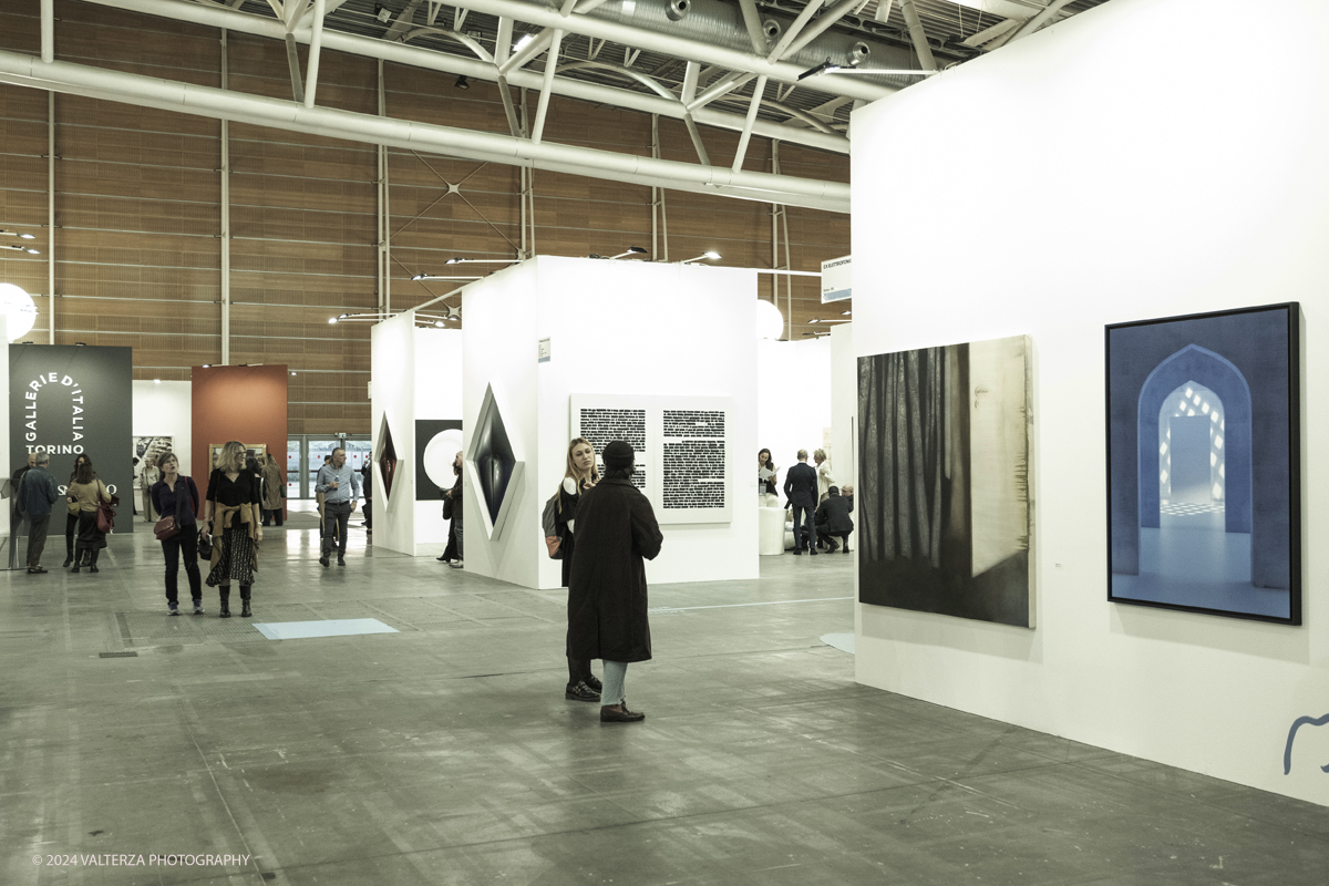 _DSF7783-Recuperato.jpg - Turin. Artissima is Italyâ€™s most important contemporary art fair. In 2024 Artissima welcomes 189 participating Italian and international galleries. The theme of the edition is The Era of Daydreaming Part of the fair setup