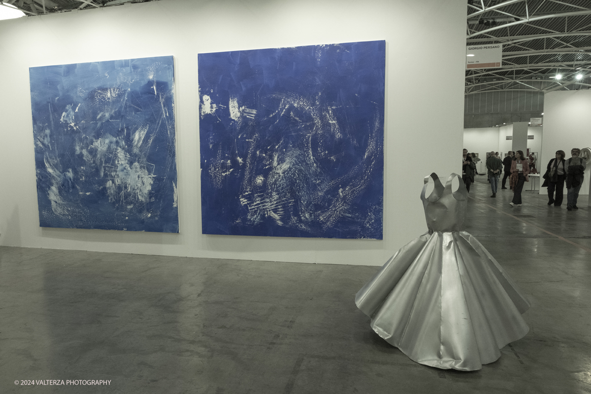 _DSF8228.jpg - Turin. Artissima is Italyâ€™s most important contemporary art fair. In 2024 Artissima welcomes 189 participating Italian and international galleries. The theme of the edition is The Era of Daydreaming. Gallery Giorgio Persano, Torino Italy