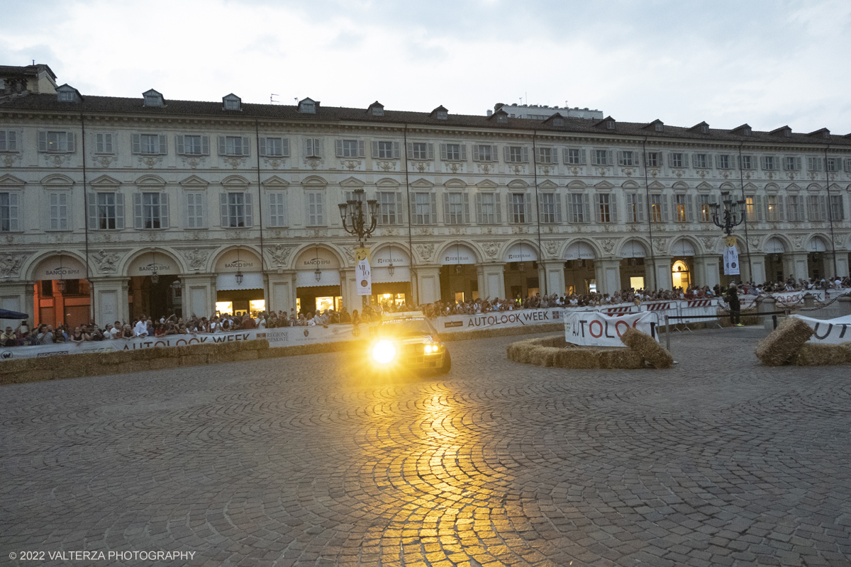 DSCF6475.jpg - 07/09/2022. Torino. Autolook Week Torino  Autolook Week Torino sarÃ  una rassegna dinamica che che dal 7 allâ€™11 settembre accompagna i visitatori tra le emozioni del motorsport, tra quei modelli che ne hanno scritto la storia e che sono entrati di diritto nei ricordi e nellâ€™immaginario degli appassionati. Nella foto parte dei mezzi sportivi presenti all'evento si sono esibiti in un minicircuito tra piazza Castello e piazza San Carlo