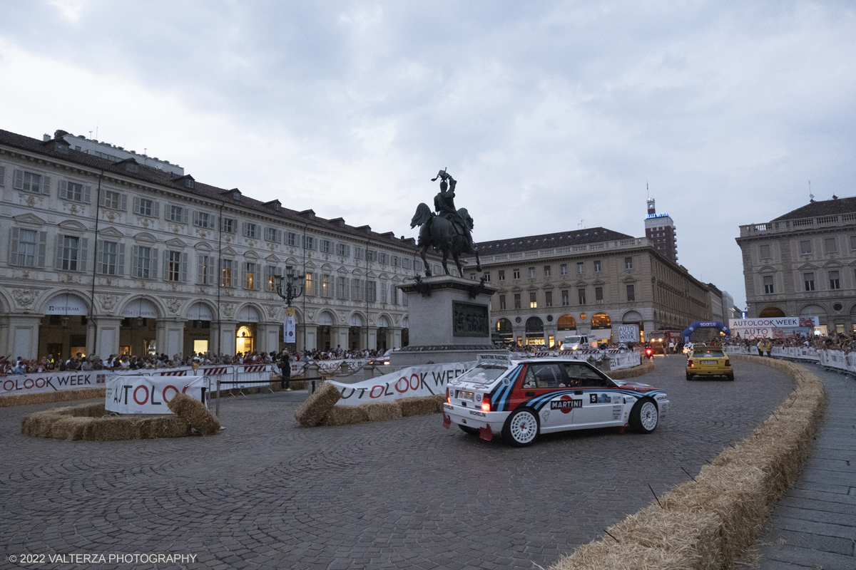 DSCF6525.jpg - 07/09/2022. Torino. Autolook Week Torino  Autolook Week Torino sarÃ  una rassegna dinamica che che dal 7 allâ€™11 settembre accompagna i visitatori tra le emozioni del motorsport, tra quei modelli che ne hanno scritto la storia e che sono entrati di diritto nei ricordi e nellâ€™immaginario degli appassionati. Nella foto parte dei mezzi sportivi presenti all'evento si sono esibiti in un minicircuito tra piazza Castello e piazza San Carlo