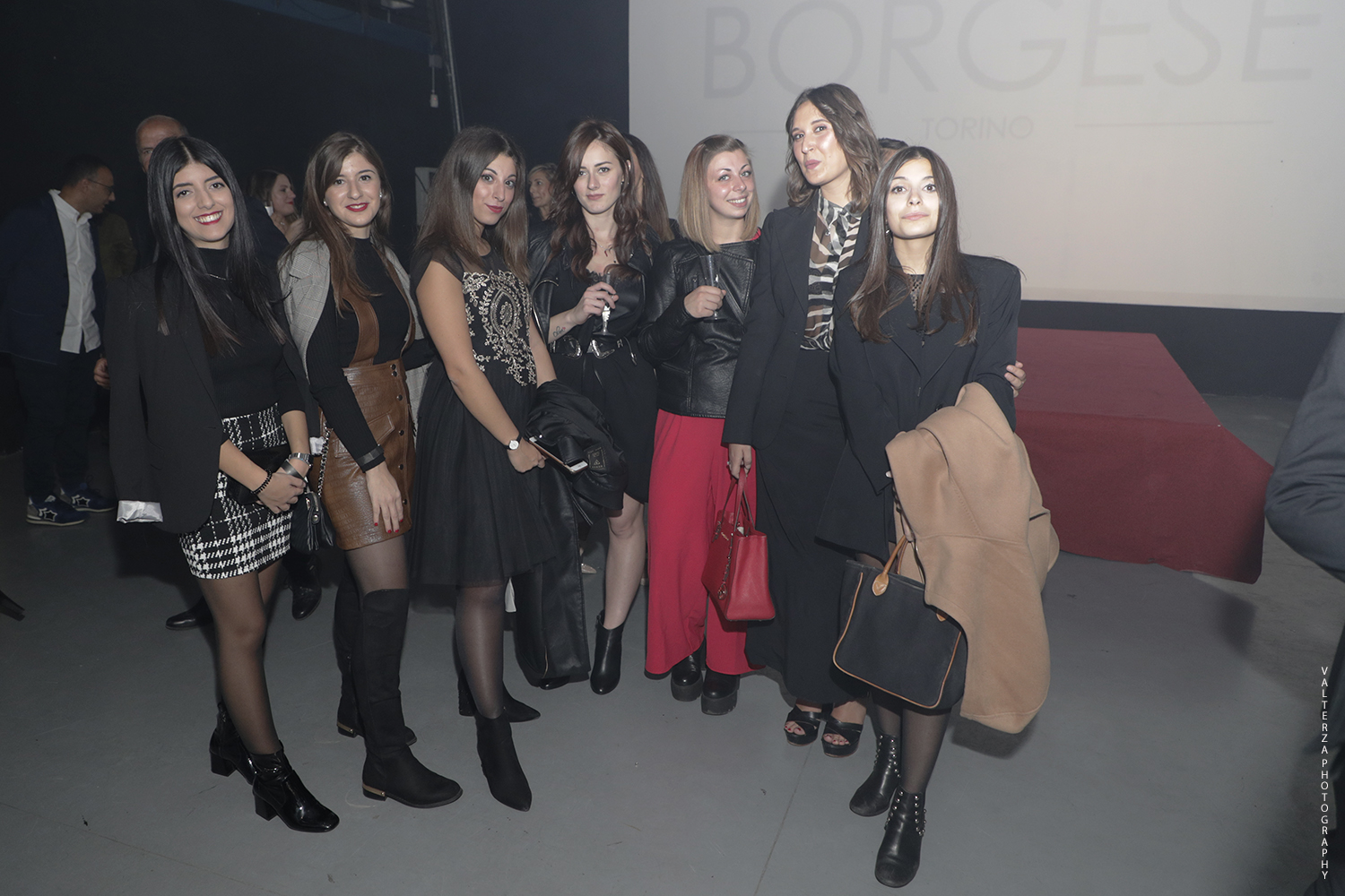 _G3I6325.jpg - 12/10/2019. Torino. Winter '19 Fashion Party al Loft di Via Cervino per il lancio di una nuova linea di prodotto.. Gli ospiti e la festa.