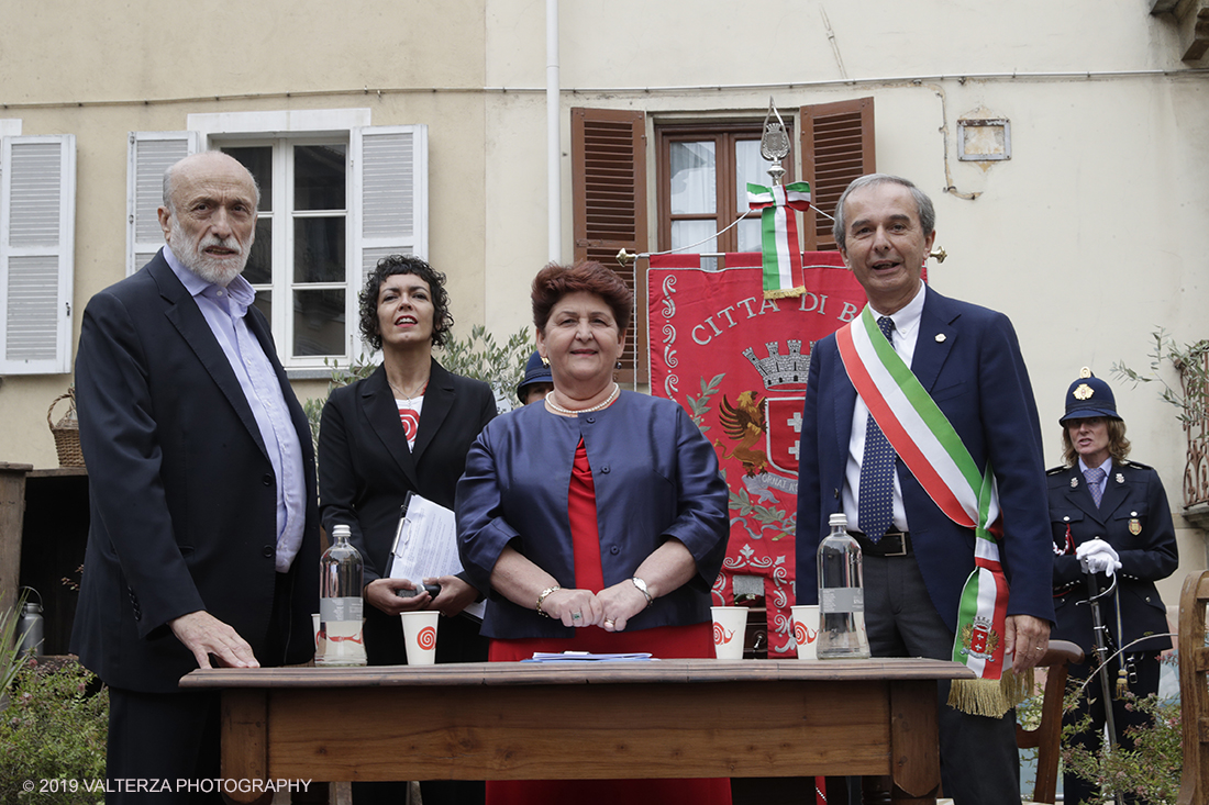 _G3I4824.jpg - 20/09/2019. Bra. Inaugurazione di Cheese 2019 con la presenza della ministra dell'agricoltura Teresa Bellanova.. Nella foto la ministra Teresa Bellanova sul palco dell'inaugurazione.