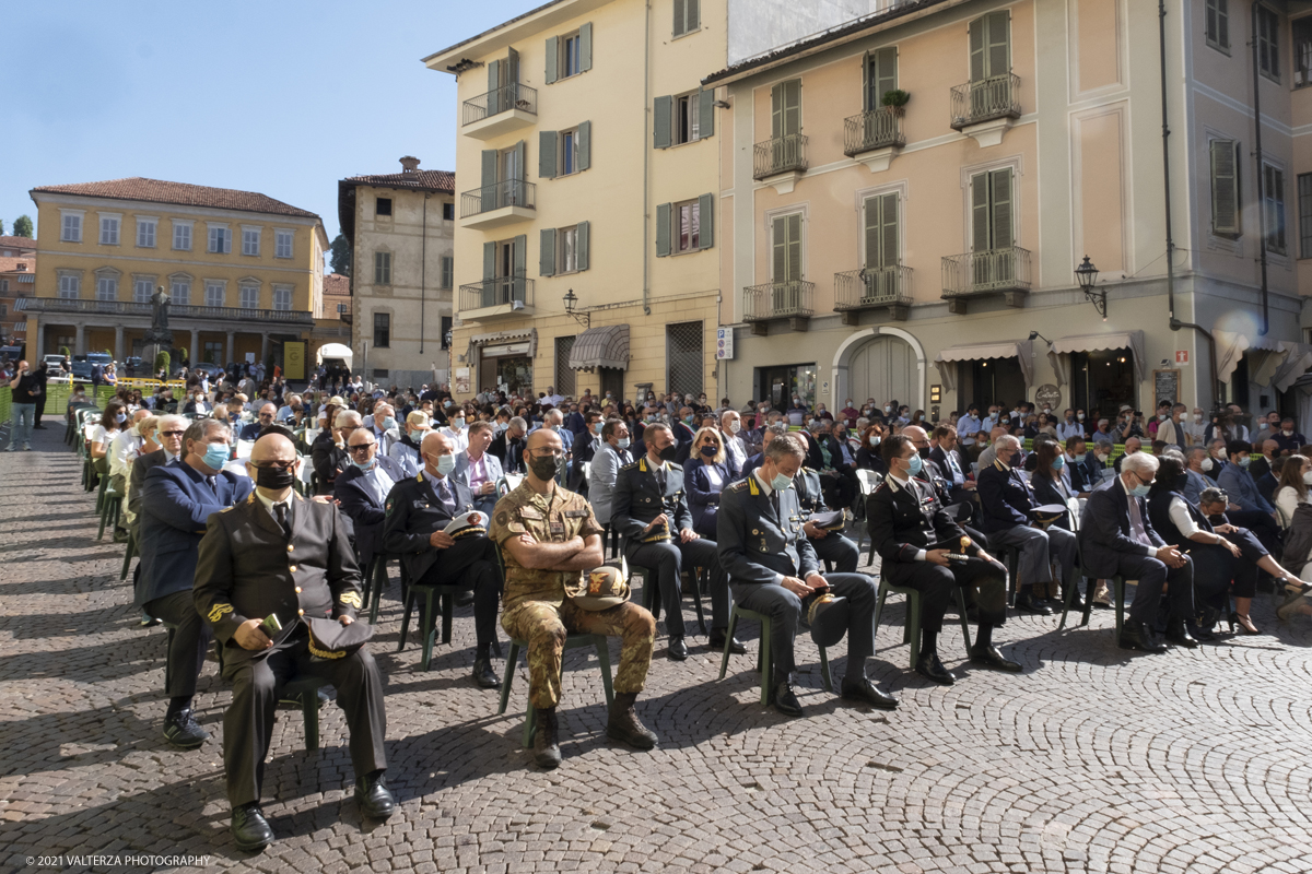 _DSF1166.jpg - 17/09/2021. Bra. Cheese, la manifestazione internazionale dedicata alle forme del latte, si tiene a Bra (Cn) dal 17 al 20 settembre 2021. Nella foto il pubbblico dell'evento.