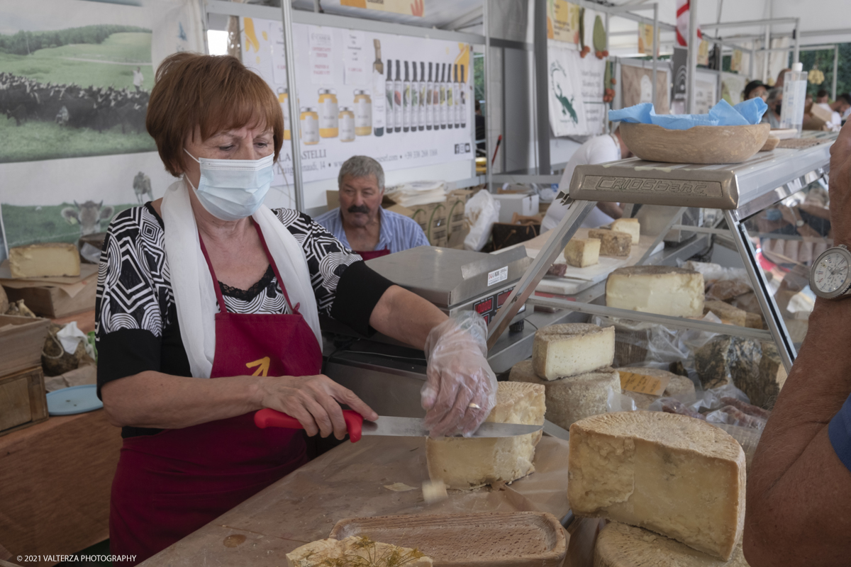 _DSF7414.jpg - 17/09/2021. Bra. Cheese Ã¨  la piÃ¹ importante fiera italiana dedicata al formaggio ai latticini ed al latte crudo. Nella foto