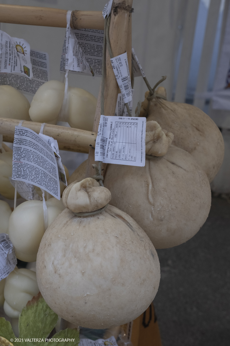 _DSF7564.jpg - 17/09/2021. Bra. Cheese Ã¨  la piÃ¹ importante fiera italiana dedicata al formaggio ai latticini ed al latte crudo. Nella foto stand di una delle due aree denominate Mercato del Formaggio