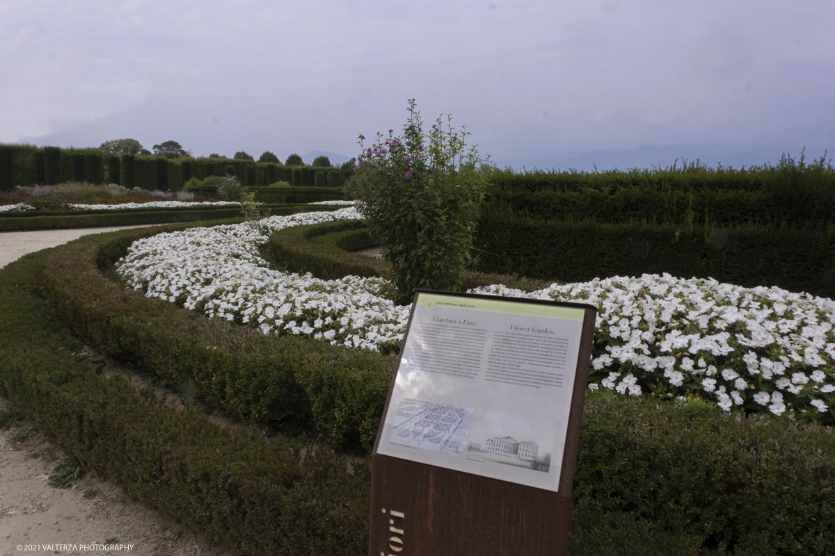 _DSF6304.jpg - 10/09/2021.Torino. COROLLARIA FLOWER EXHIBITIONAlla Reggia di Venaria la prima rassegna italiana dedicata allâ€™arte floreale e al giardinoDal 10 al 19 settembre 2021. Nella foto l'area del Gran Parterre esterno dove oltre 30 tra i migliori produttori di piante in vaso e per giardini provenienti da tutta Italia andranno via via ad eporre le proprie creazioni