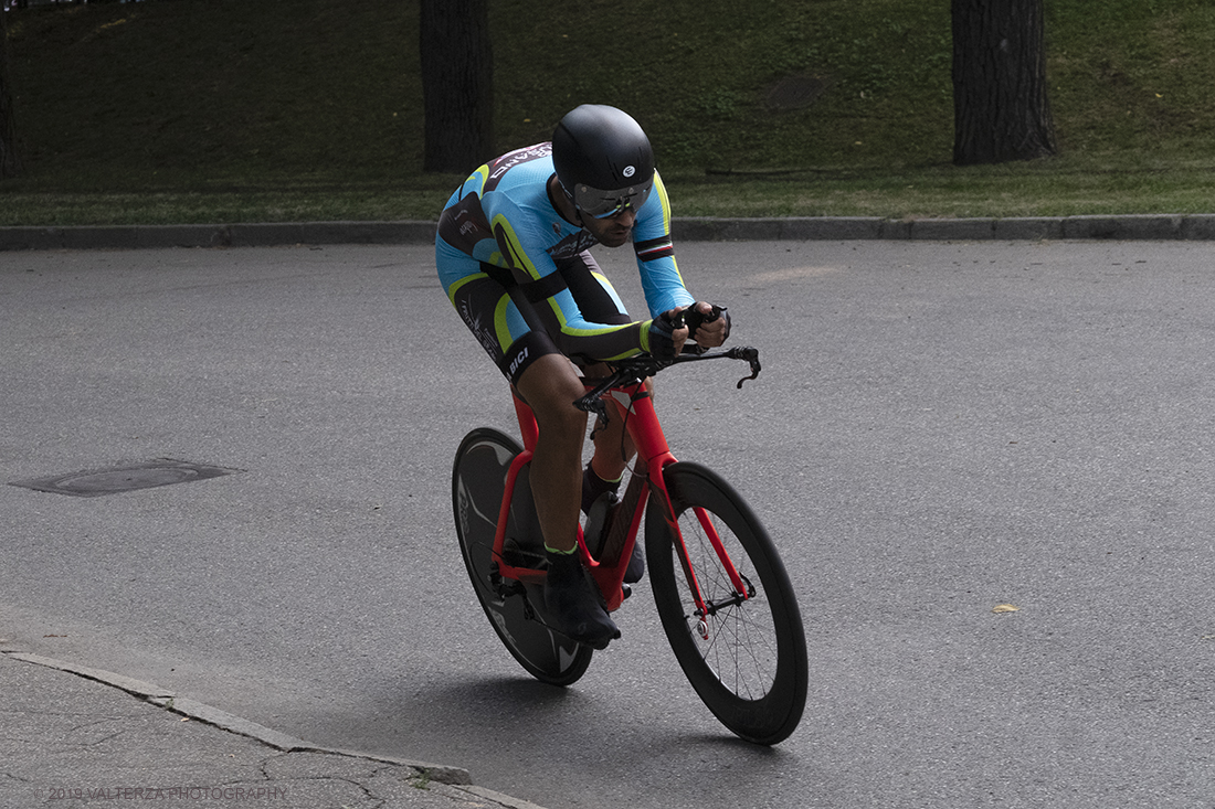 _DSF1842.jpg - 26-07-2019. Torino, cicling,prova a cronometro al Parco del Valentino. Nella foto atleti impegnati nella competizione a cronometro.