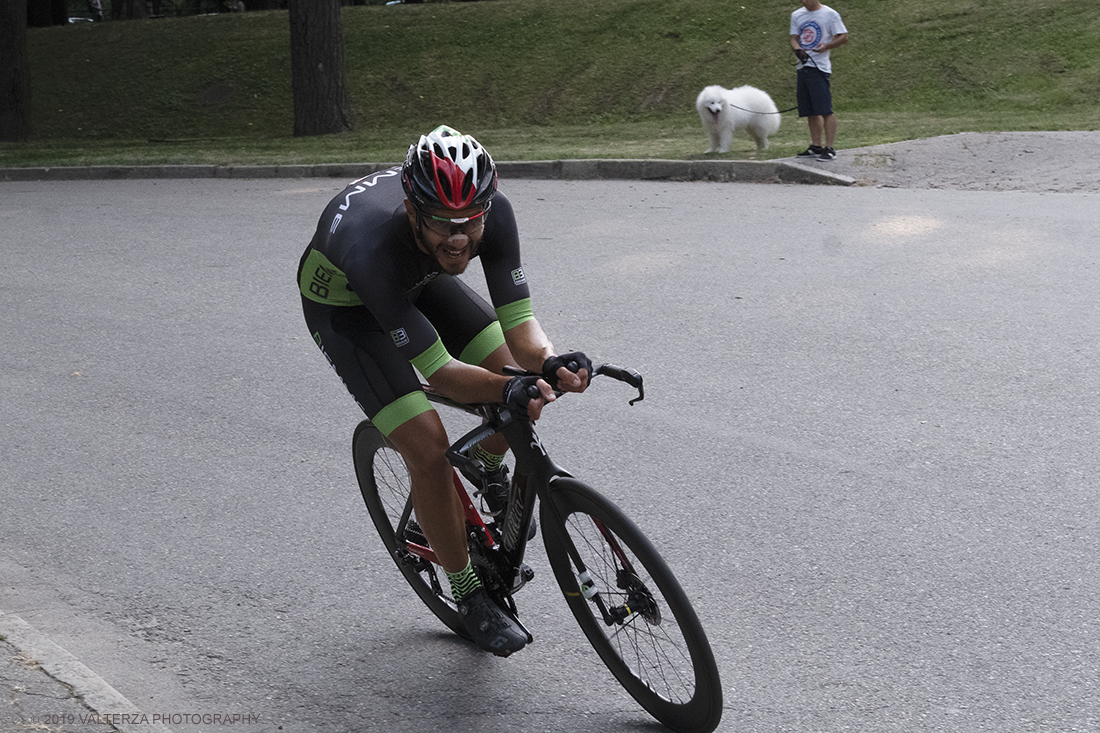 _DSF1914.jpg - 26-07-2019. Torino, cicling,prova a cronometro al Parco del Valentino. Nella foto atleti impegnati nella competizione a cronometro.