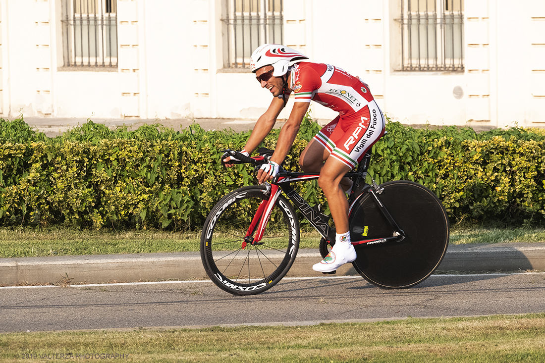 _DSF2077.jpg - 26-07-2019. Torino, cicling,prova a cronometro al Parco del Valentino. Nella foto atleti impegnati nella competizione a cronometro.