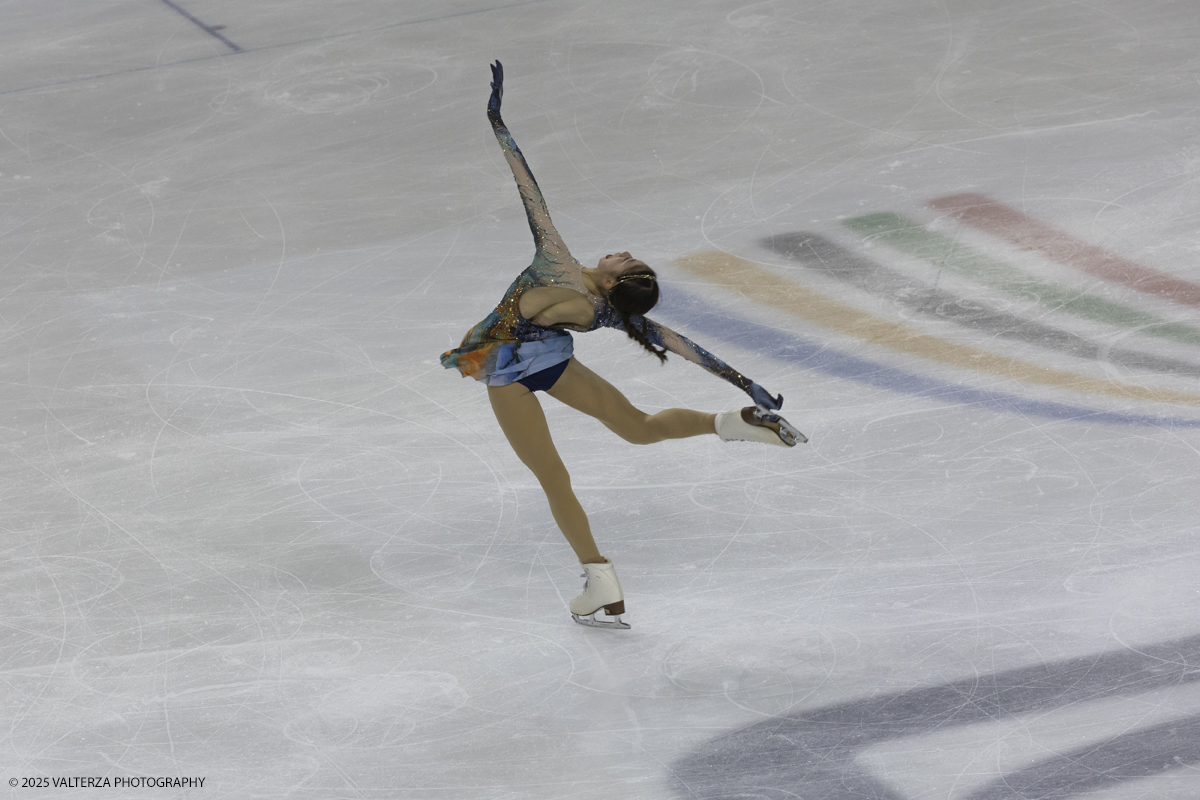 _G5A4259.jpg - 18/Gennaio/2025. Torino, Palavela. FISU World University Games Winter. Figure Skating , Woman Single Skating. Sumiyoshi Rion Japan Medaglia d'oro