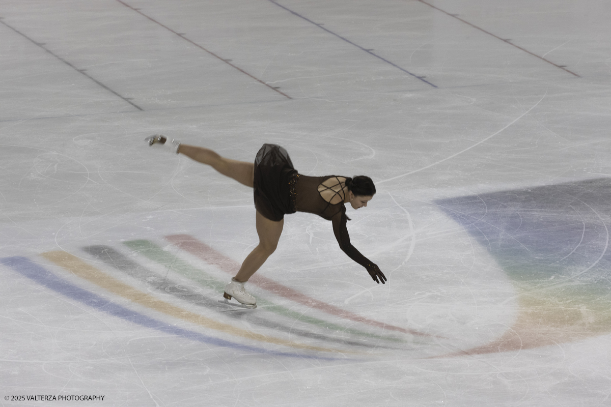 _G5A4439.jpg - 18/Gennaio/2025. Torino, Palavela. FISU World University Games Winter. Figure Skating , Woman Single Skating.Samodelkina Sofia Kazakistan Medaaglia di Bronzo