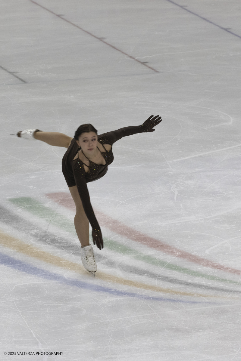 _G5A4451.jpg - 18/Gennaio/2025. Torino, Palavela. FISU World University Games Winter. Figure Skating , Woman Single Skating.Samodelkina Sofia Kazakistan Medaaglia di Bronzo