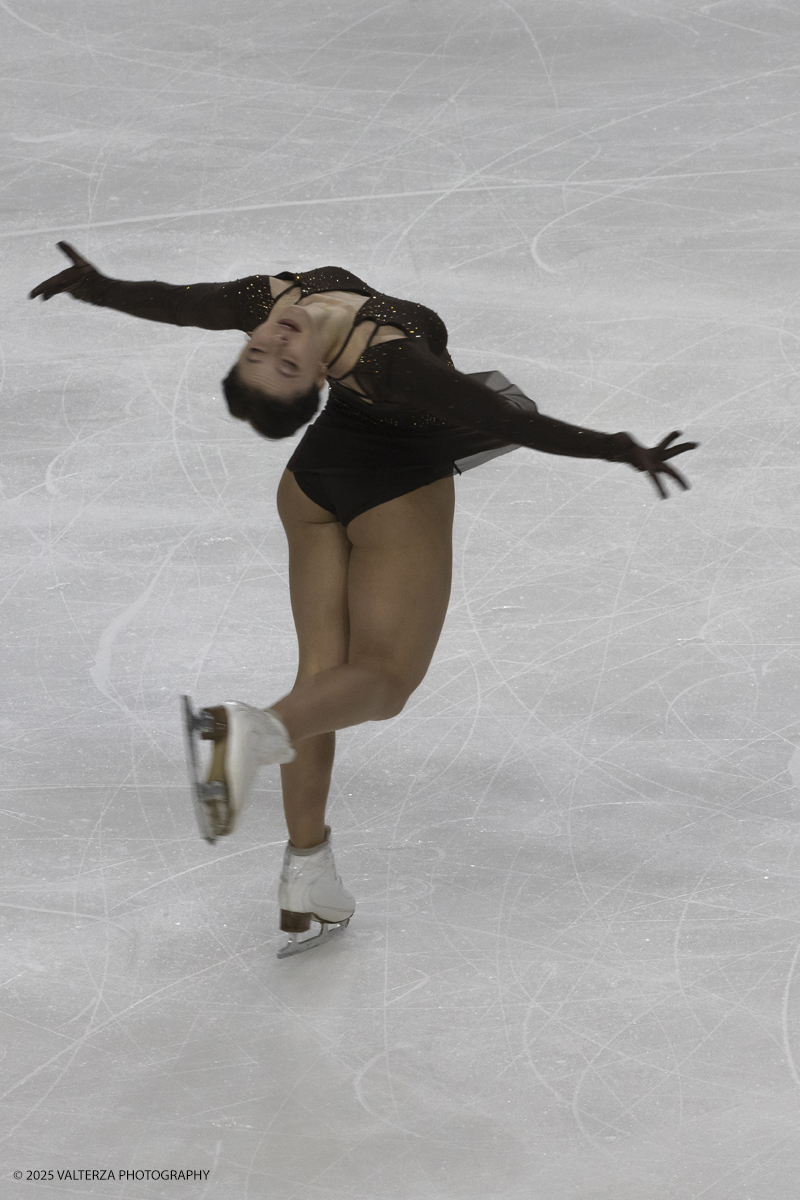 _G5A4665.jpg - 18/Gennaio/2025. Torino, Palavela. FISU World University Games Winter. Figure Skating , Woman Single Skating.Samodelkina Sofia Kazakistan Medaaglia di Bronzo