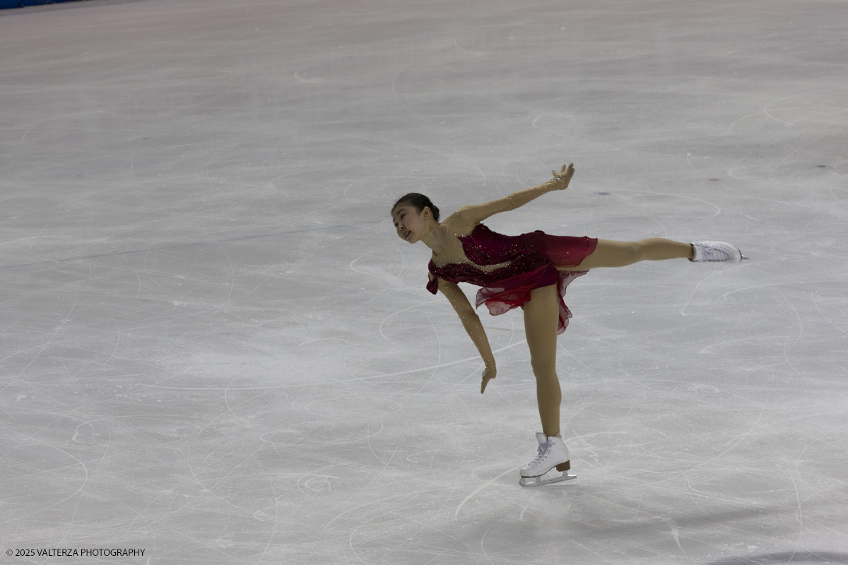 _G5A5152.jpg - 18/Gennaio/2025. Torino, Palavela. FISU World University Games Winter. Figure Skating , Woman Single Skating., Chiba Mone Japan Medaglia d'argento