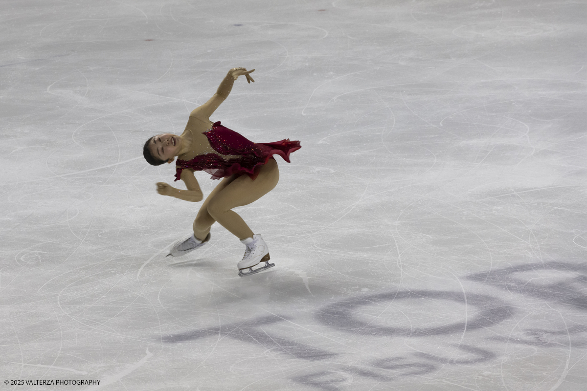 _G5A5171.jpg - 18/Gennaio/2025. Torino, Palavela. FISU World University Games Winter. Figure Skating , Woman Single Skating., Chiba Mone Japan Medaglia d'argento