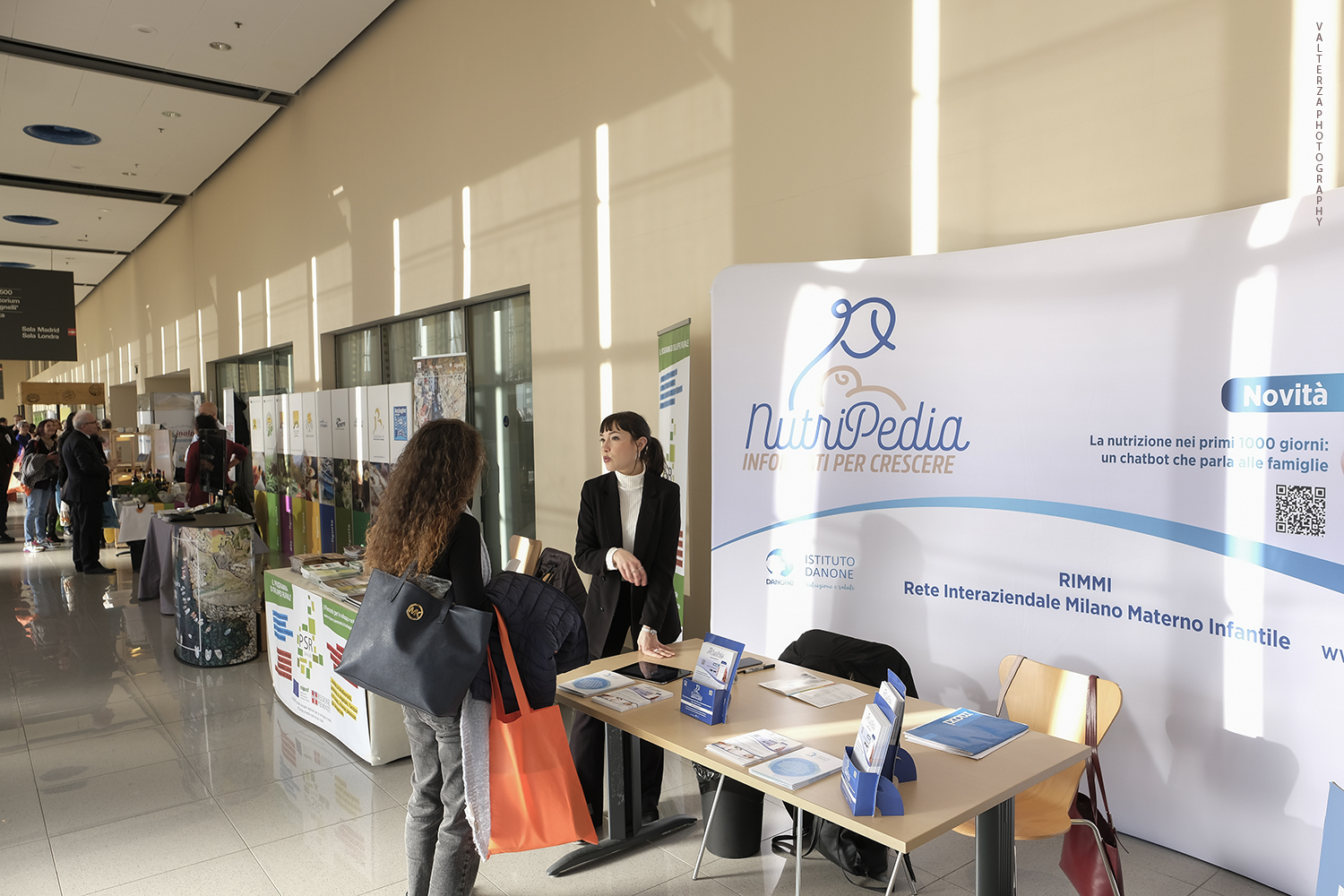 _DSF6277.jpg - 20/02/2020. Lingotto Fiere, Torino.  grazie alla presenza di esperti di settore, di alimentaristi, di aziende, di Associazioni, di semplici cittadini interessati e, soprattutto, di giornalisti, blogger e comunicatori. Nella foto lo stand di una delle aziende sponsor/partner del festival.