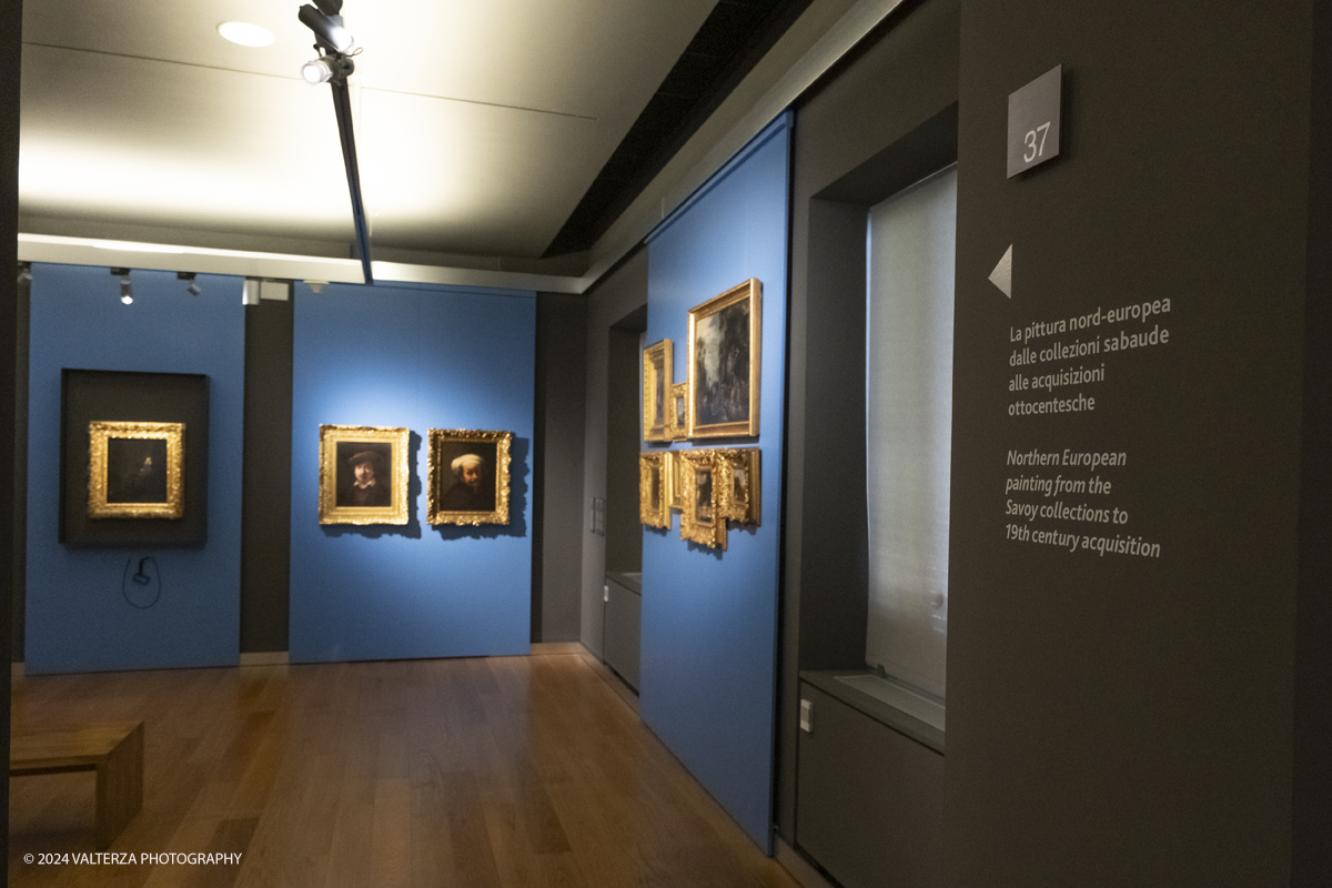 _DSF4053.jpg - 11/04/2024. Torino.  Al secondo piano della Galleria Sabauda ha aperto al pubblico  il nuovo allestimento della prestigiosa collezione del principe Eugenio di Savoia Soissons, insieme ai capolavori dei maestri primitivi nordici, alle raccolte di pittura fiamminga e olandese del Seicento provenienti dagli acquisti effettuati a piÃ¹ riprese dai Savoia tra il XVII e il XIX secolo. Nella foto sale con parte della mostra afferente la pittura nord -europea dalle collezioni sabaude alle acquisizioni ottocentesche