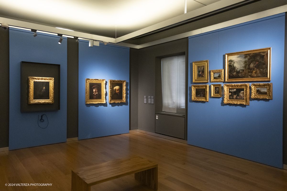 _DSF4060.jpg - 11/04/2024. Torino.  Al secondo piano della Galleria Sabauda ha aperto al pubblico  il nuovo allestimento della prestigiosa collezione del principe Eugenio di Savoia Soissons, insieme ai capolavori dei maestri primitivi nordici, alle raccolte di pittura fiamminga e olandese del Seicento provenienti dagli acquisti effettuati a piÃ¹ riprese dai Savoia tra il XVII e il XIX secolo. Nella foto sale con parte della mostra afferente la pittura nord -europea dalle collezioni sabaude alle acquisizioni ottocentesche