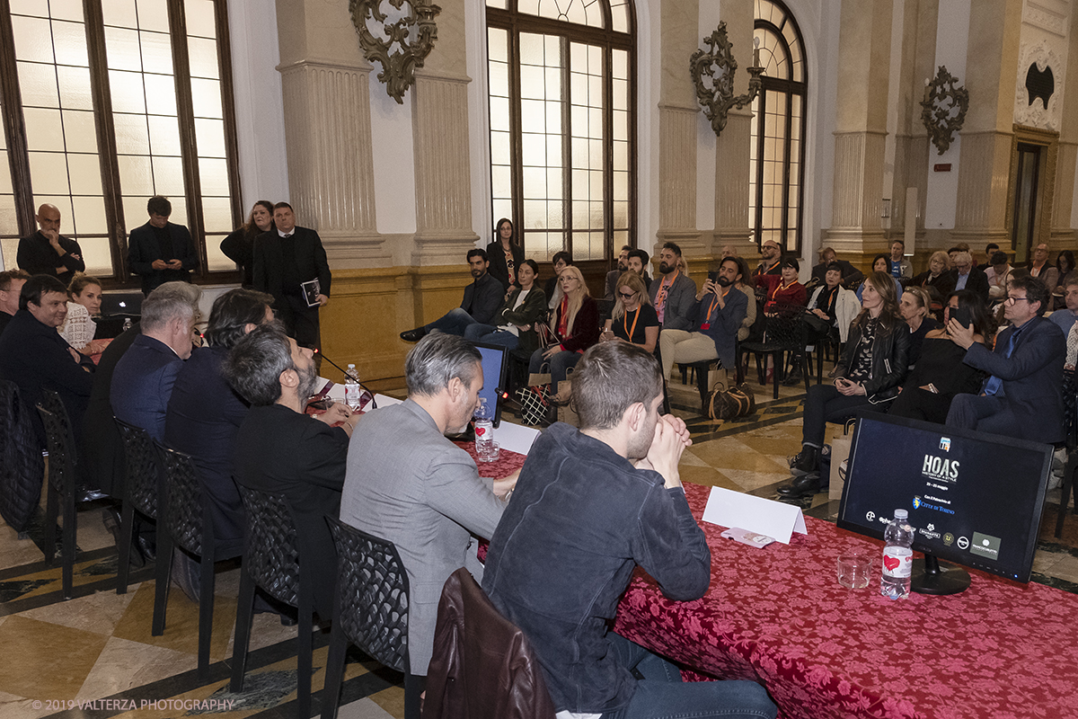 DSCF5880.jpg - 14/05/2019. Torino. HOAS â€“ History Of A Style SARÃ  una kermesse di eventi Fashion dove lâ€™abito, lâ€™arte e la manifattura verranno celebrati in modo inedito e contemporaneo.  Nella foto un momento della conferenza stampa