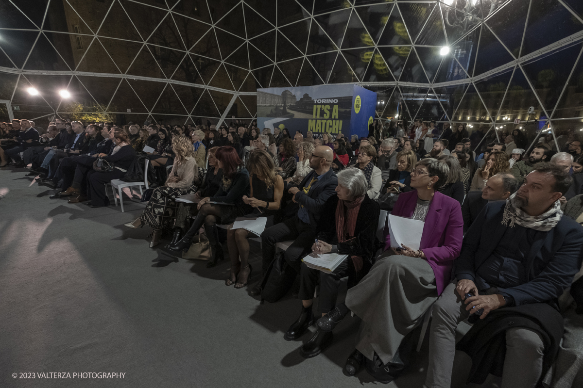 _DSF0925.jpg - 18/11/2023. Torino. Presentazione a Casa Tennis del libro. Il Tennis a Bordighera dal 1878 ad oggi.  Il primo circolo in Italia, la nascita della racchetta SIRT e il Centro Piatti a cura di Merello Gisella. Nella foto Il pubblico dell'evento