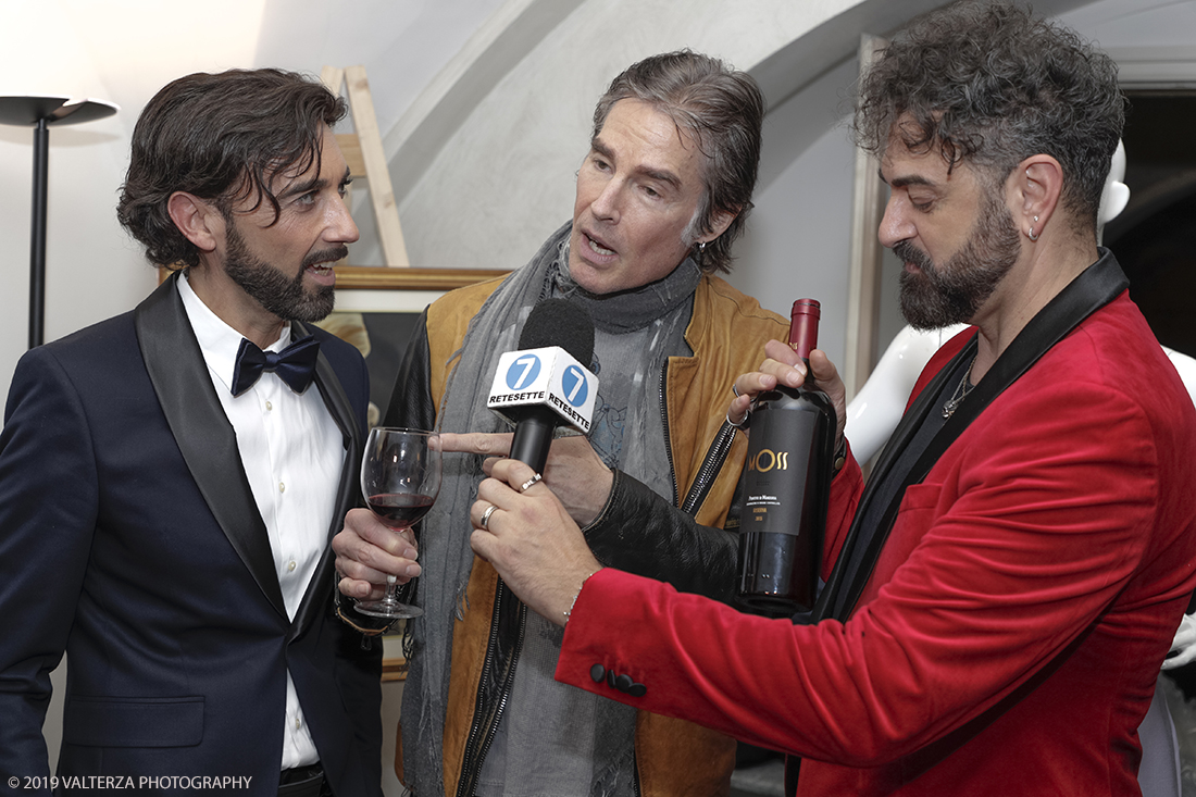 _G3I7353.jpg - 21/12/2019. Torino. Cerimonia di inaugurazione della nuova sede di Fashion T a Palazzo Paesana. Guest Star Ronn Moss