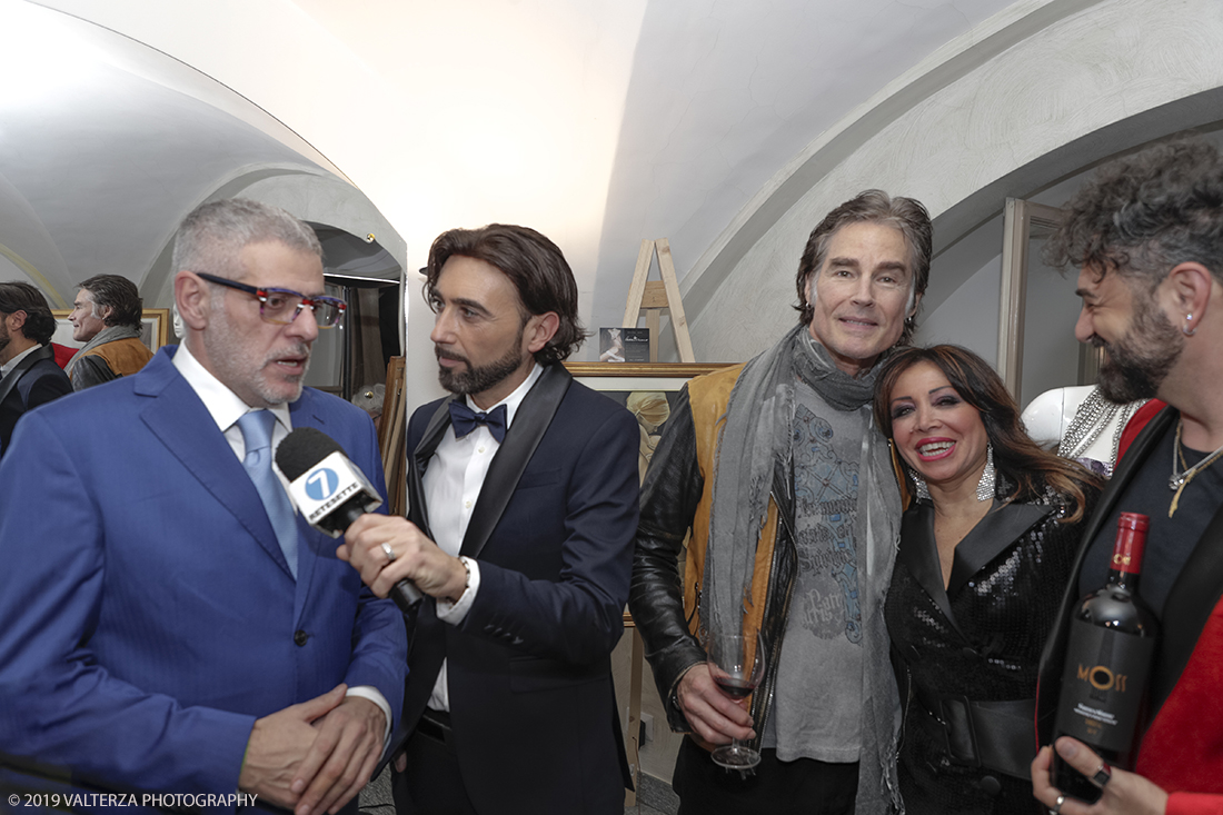 _G3I7377.jpg - 21/12/2019. Torino. Cerimonia di inaugurazione della nuova sede di Fashion T a Palazzo Paesana. Guest Star Ronn Moss