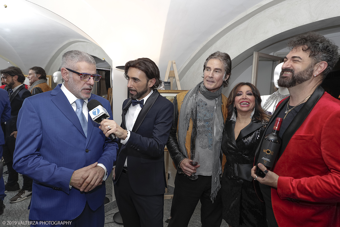 _G3I7386.jpg - 21/12/2019. Torino. Cerimonia di inaugurazione della nuova sede di Fashion T a Palazzo Paesana. Guest Star Ronn Moss