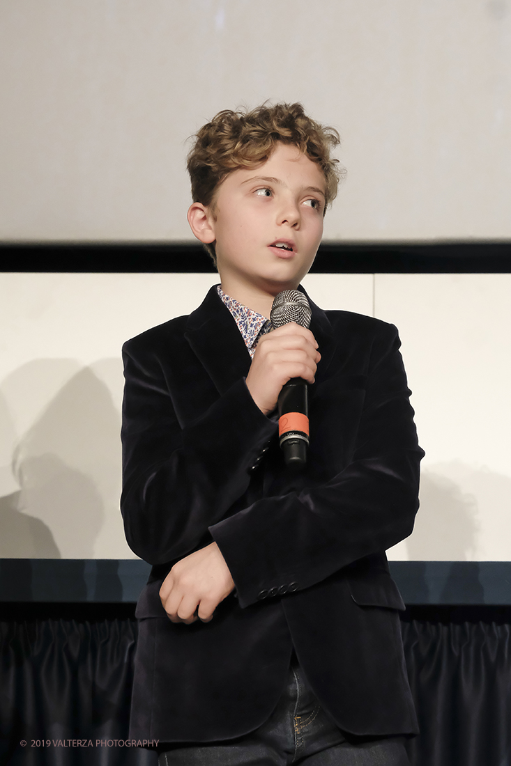 _DSF5968.jpg - 22/11/2019.Torino. Al via la 37ma edizione del Tff con un programma dedicato soprattutto all'horror. Nella foto Roman Griffin Davis il bambino protagonista del film di Apertura Jojo Rabbitt