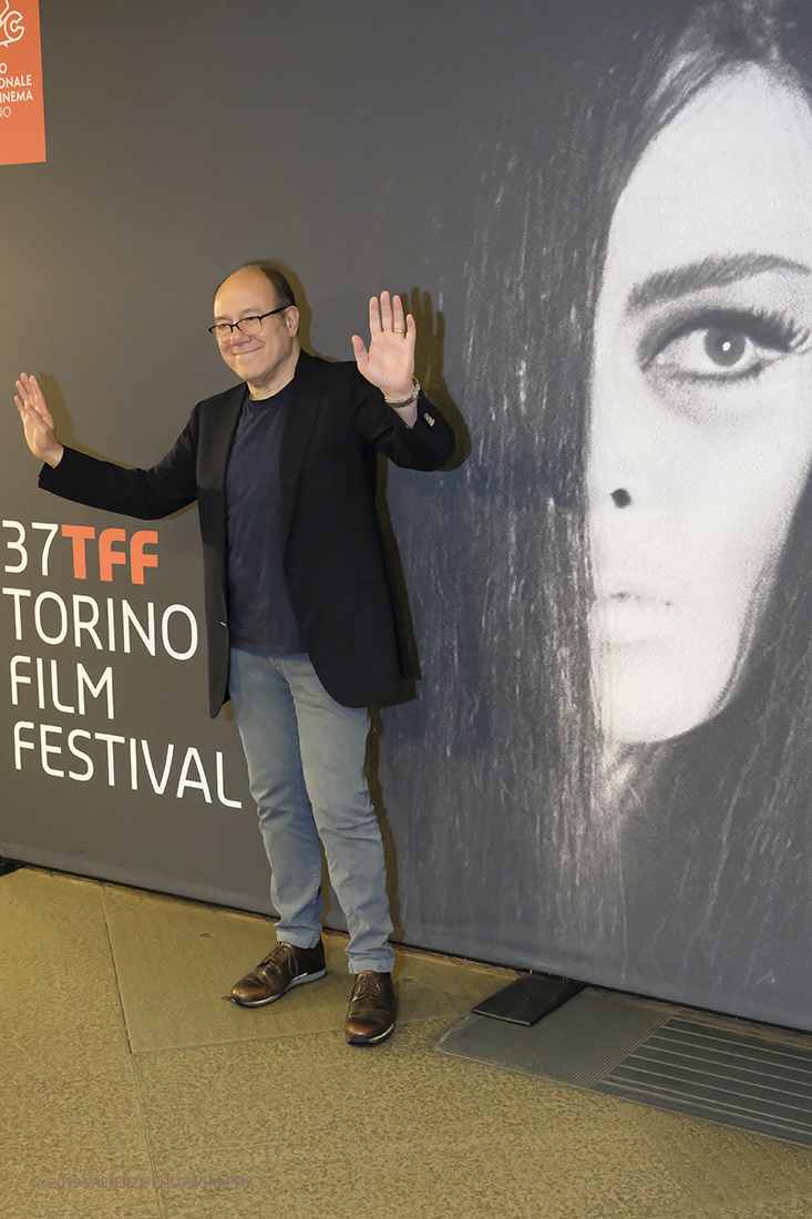 _DSF6253.jpg - 22/11/2019.Torino. Al via la 37ma edizione del Tff con un programma dedicato soprattutto all'horror. Nella foto  un attesissimo Carlo Verdone, con una mini-rassegna di cinque film, â€œCinque grandi emozioniâ€�, da lui stesso introdotti a ogni proiezione.